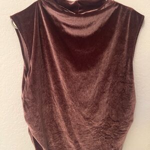 a new day Velvet Sleeveless Blouse